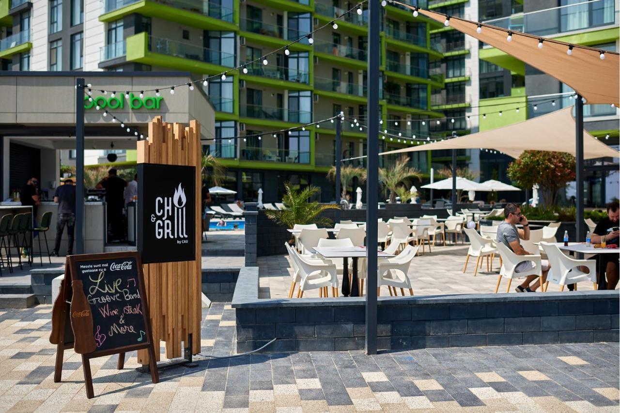 Sunrise Aparthotel Pool & Spa Mamaia Nord Неводарі Екстер'єр фото